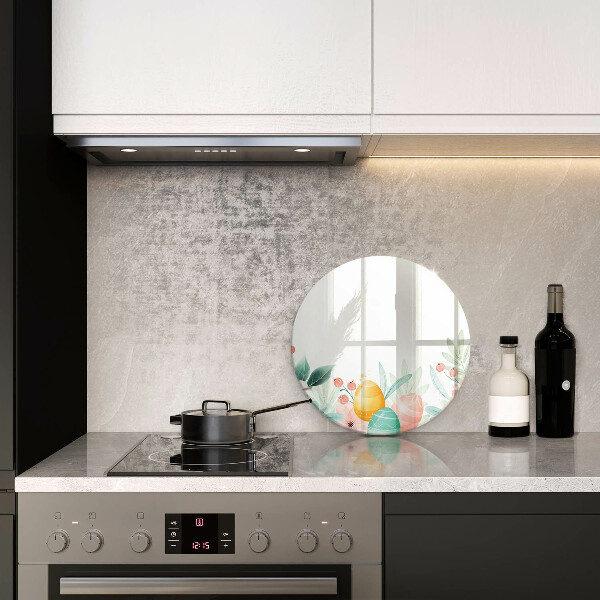 Tagliere in vetro uova di Pasqua