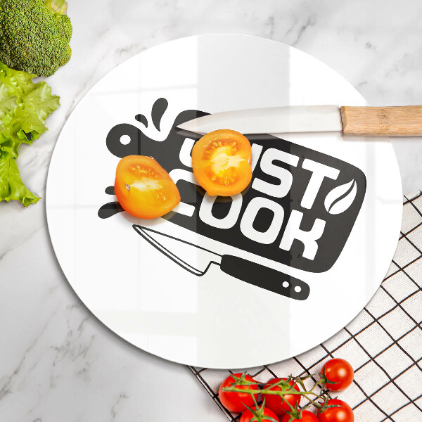 Tagliere in vetro Just cook