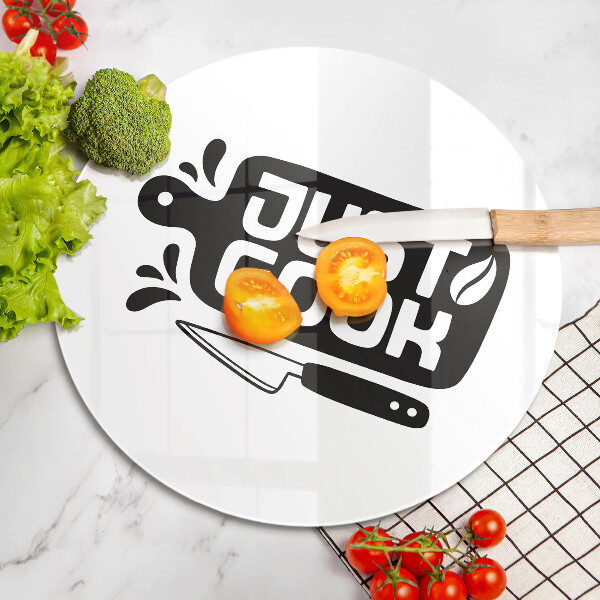 Tagliere in vetro Just cook