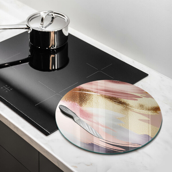 Tagliere in vetro temperato Macchie pastello