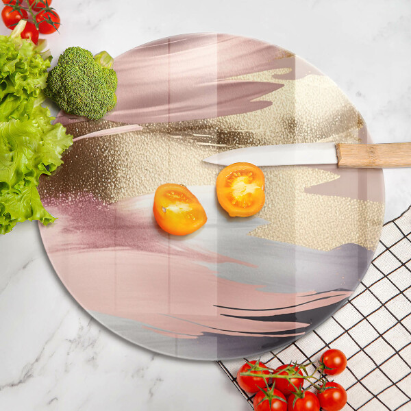 Tagliere in vetro temperato Macchie pastello