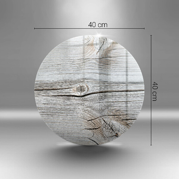 Tagliere in vetro temperato Struttura in legno chiaro
