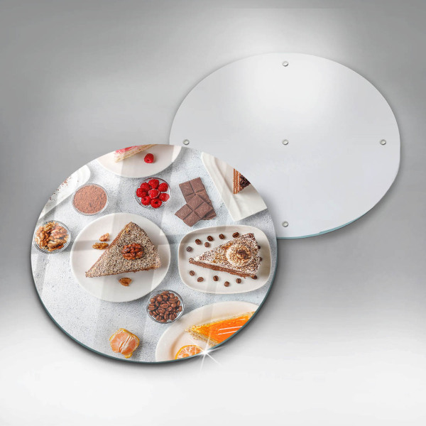 Tagliere in vetro temperato La dolcezza della torta