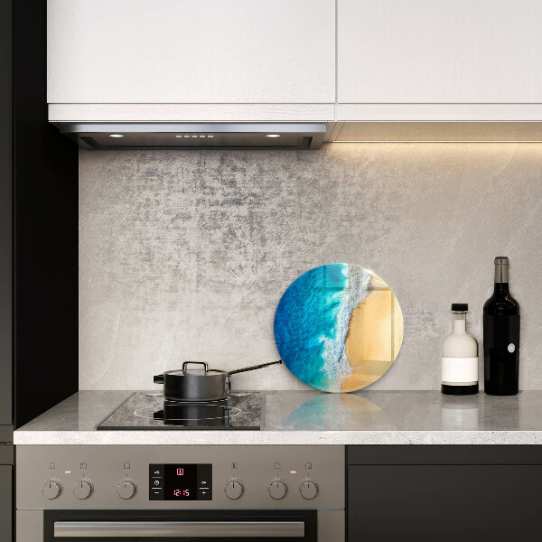 Tagliere in vetro temperato Spiaggia e mare