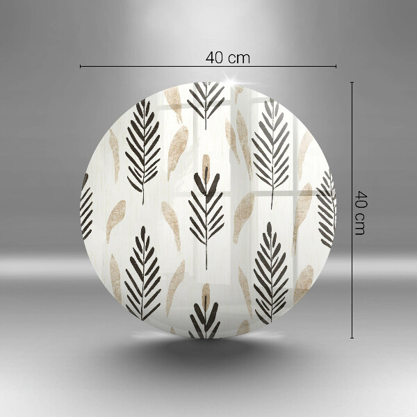 Tagliere in vetro temperato Piante bohémien