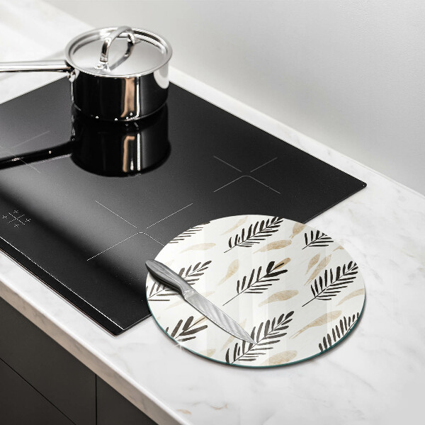 Tagliere in vetro temperato Piante bohémien