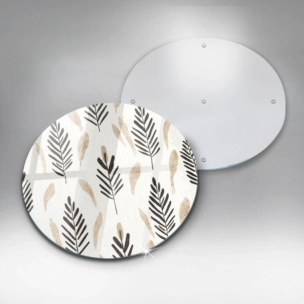 Tagliere in vetro temperato Piante bohémien