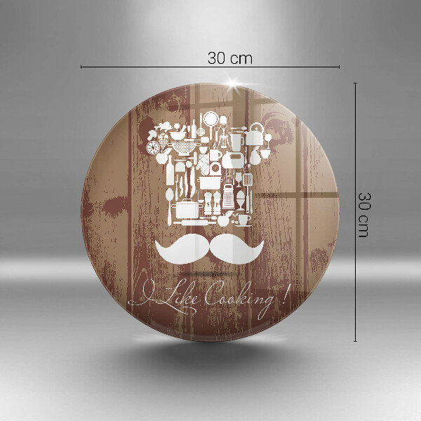 Tagliere in vetro temperato I like cooking