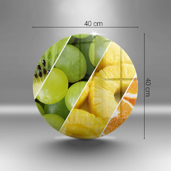 Tagliere in vetro temperato Frutti colorati