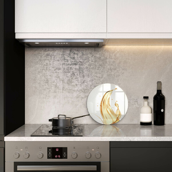 Tagliere in vetro temperato olio d'oliva