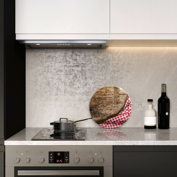 Tagliere in vetro temperato Tavolo di legno