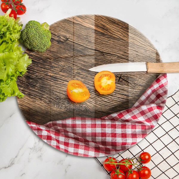 Tagliere in vetro temperato Tavolo di legno