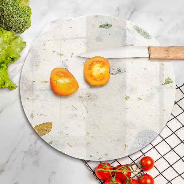 Tagliere in vetro temperato Foglie cadenti