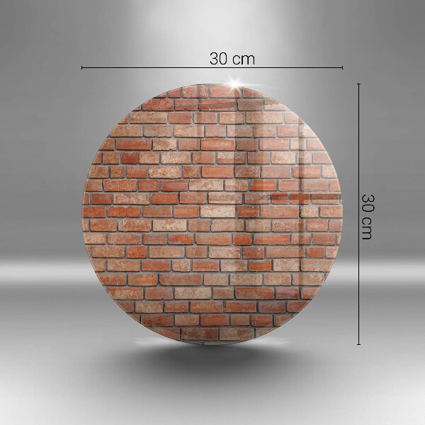 Tagliere in vetro Muro di mattoni