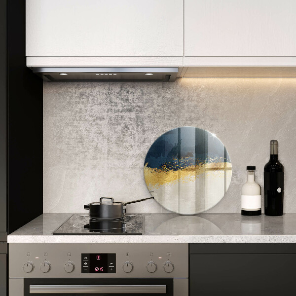 Tagliere in vetro Astrazione dell'oro