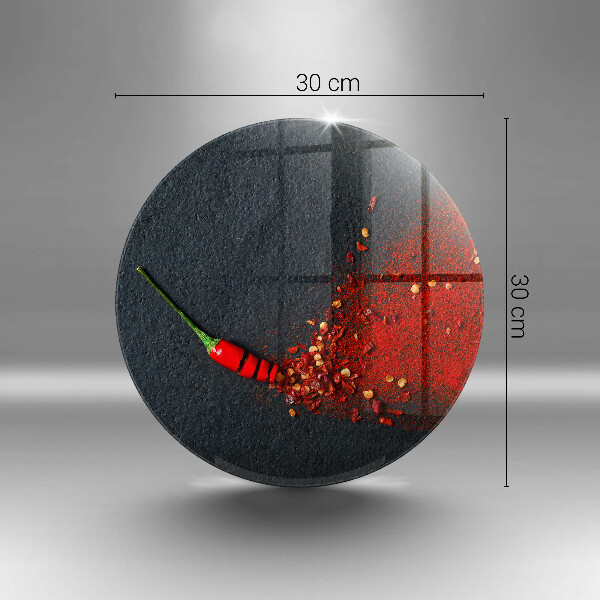 Tagliere in vetro Peperoncino