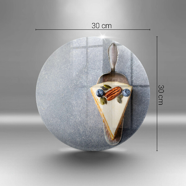 Tagliere in vetro temperato Pezzo di torta