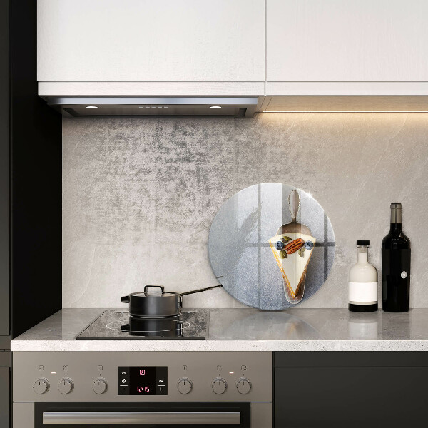 Tagliere in vetro temperato Pezzo di torta