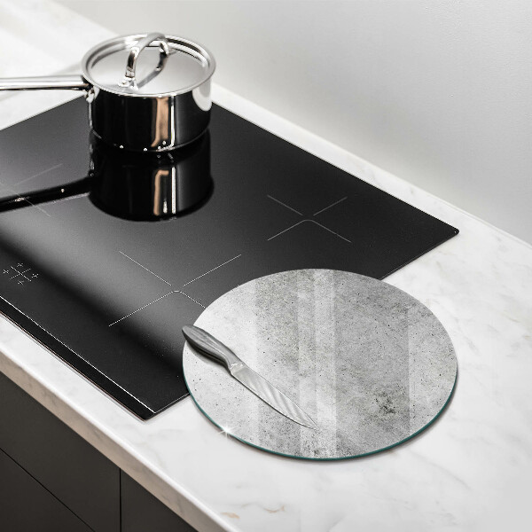 Tagliere in vetro temperato Struttura concreta