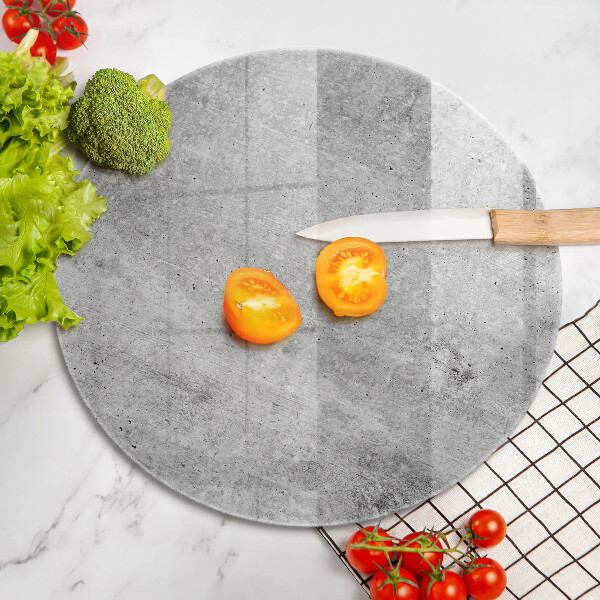 Tagliere in vetro temperato Struttura concreta