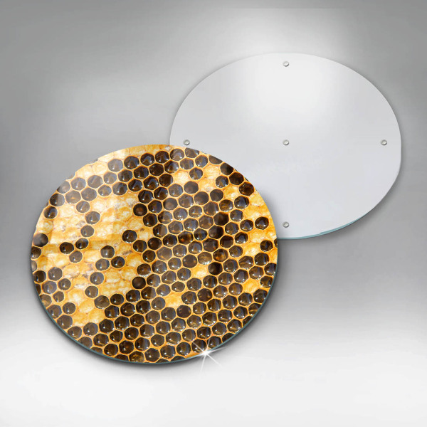 Tagliere in vetro temperato Favo