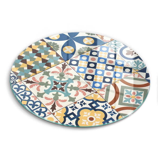 Tagliere in vetro Piastrelle decorative