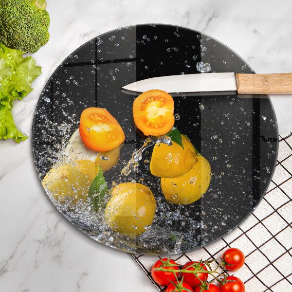 Tagliere in vetro Succoso frutto di limone