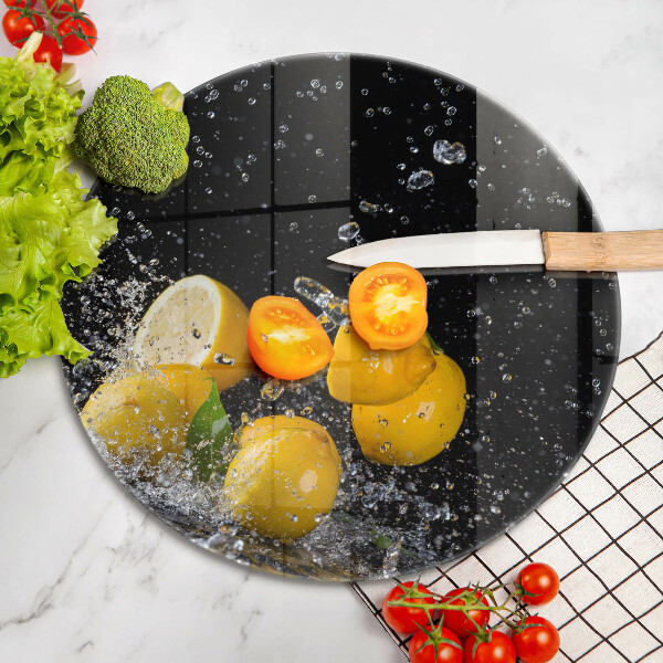 Tagliere in vetro Succoso frutto di limone