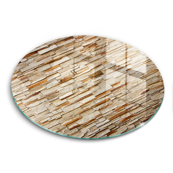 Tagliere in vetro Texture di pietre decorative