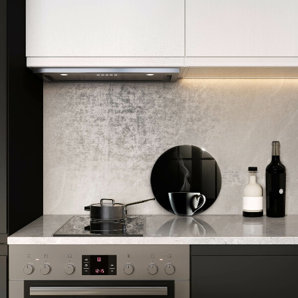 Tagliere in vetro Una tazza di tè