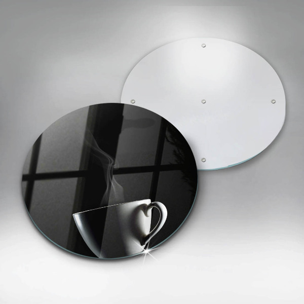 Tagliere in vetro Una tazza di tè