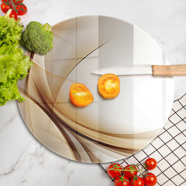 Tagliere in vetro Forme astratte