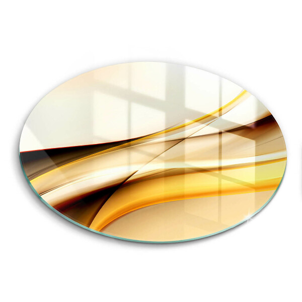 Tagliere in vetro Linee di fumo astratte