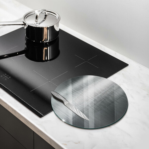 Tagliere in vetro Struttura del metallo