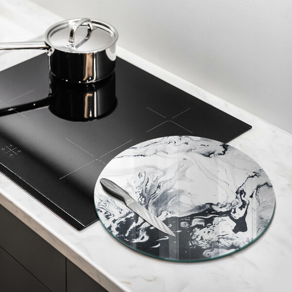 Tagliere in vetro Astrazione dell'inchiostro