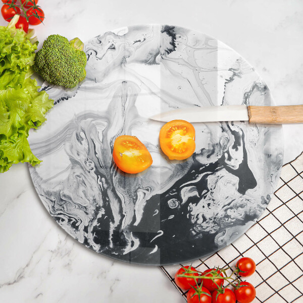 Tagliere in vetro Astrazione dell'inchiostro