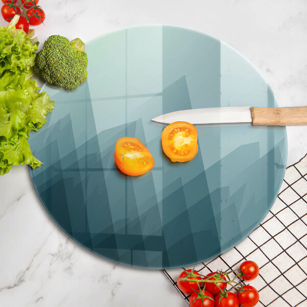 Tagliere in vetro Montagne astratte