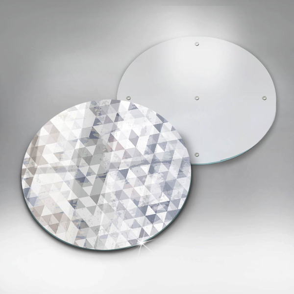 Tagliere in vetro Modello triangoli