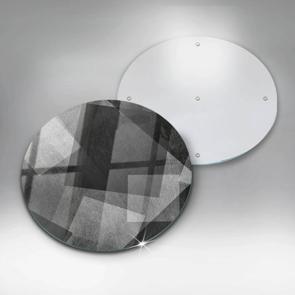 Tagliere in vetro temperato Astrazione geometrica