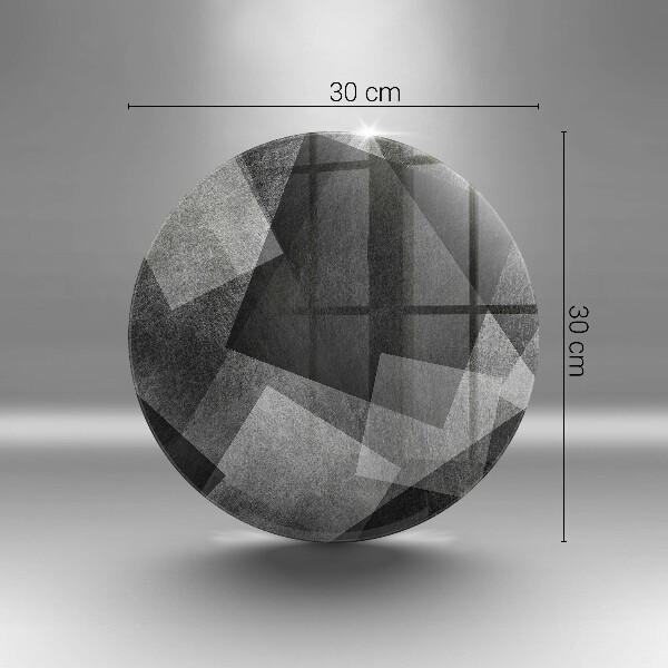 Tagliere in vetro temperato Astrazione geometrica