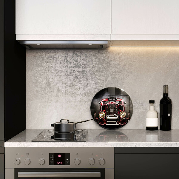 Tagliere in vetro Vecchia macchina