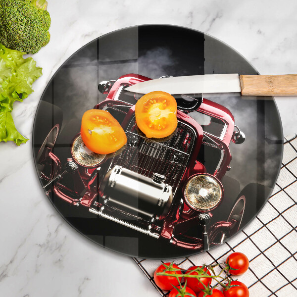 Tagliere in vetro Vecchia macchina