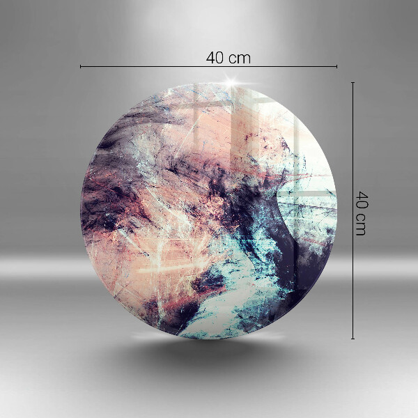 Tagliere in vetro Astrazione dipinta