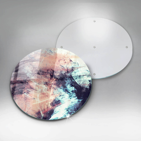 Tagliere in vetro Astrazione dipinta