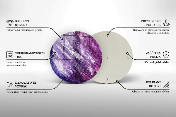 Tagliere in vetro Dipingi l'astrazione