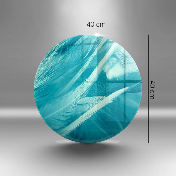 Tagliere in vetro Piume delicate