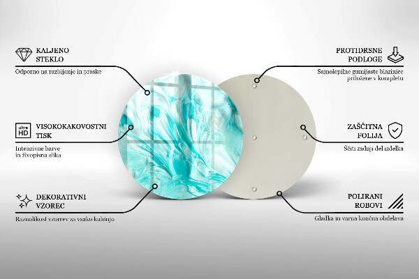 Tagliere in vetro Pitture astratte