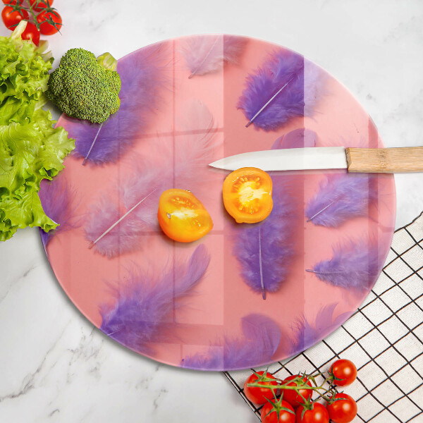 Tagliere in vetro Piume soffici