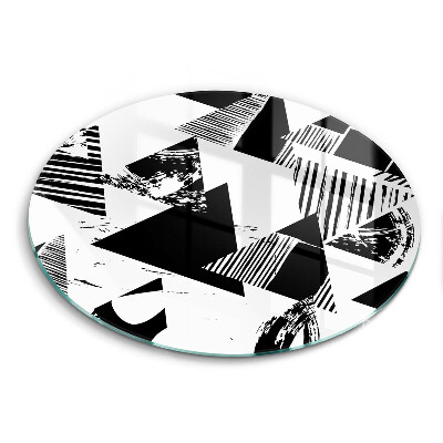 Tagliere in vetro temperato Triangoli geometrici