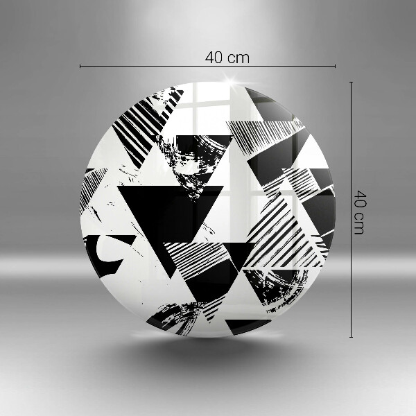 Tagliere in vetro temperato Triangoli geometrici